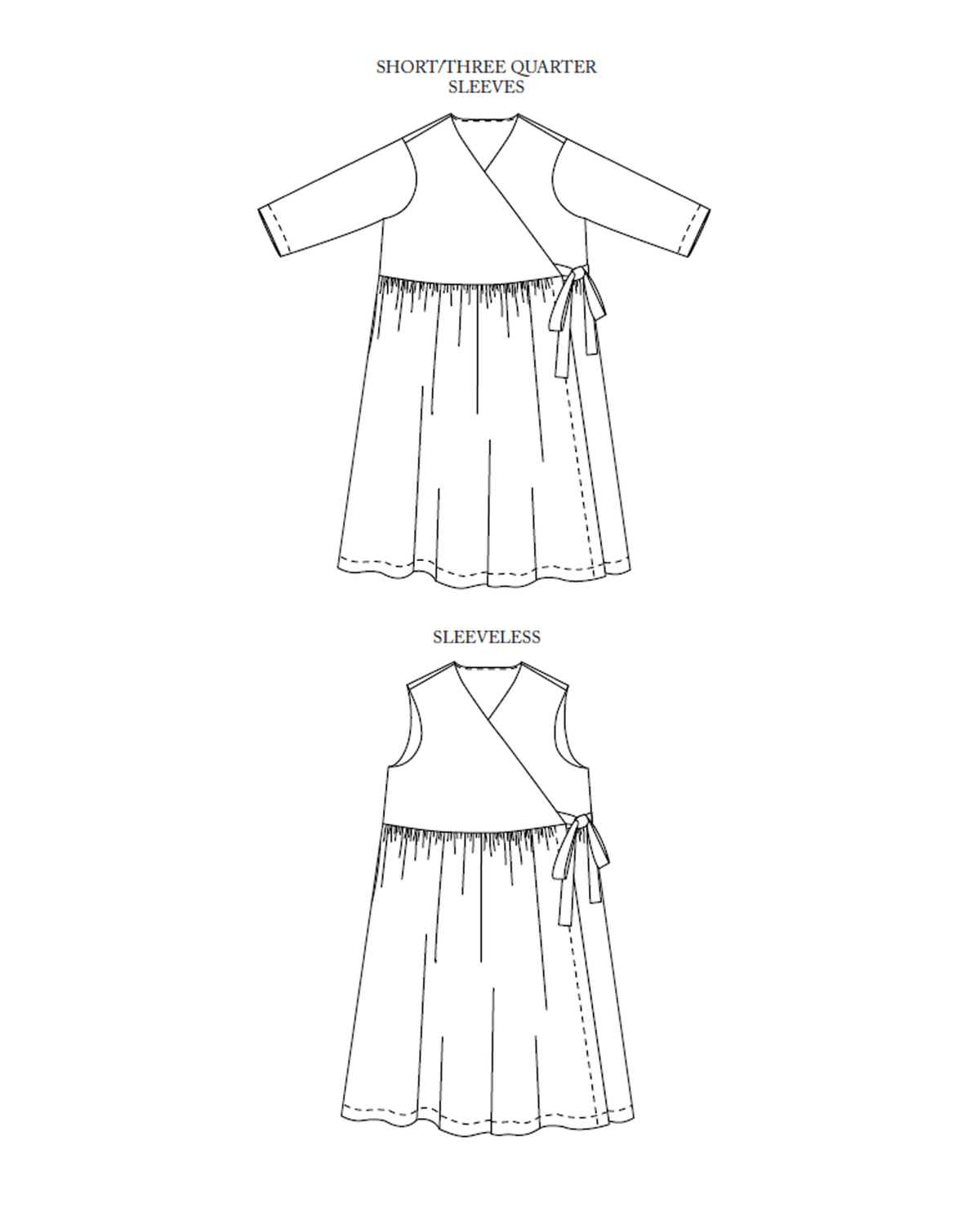 ETTA Dress 18-28 - PDF PATTERN - homesewn