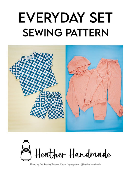 Everyday Set PDF Sewing Pattern - PDF PATTERN - homesewn
