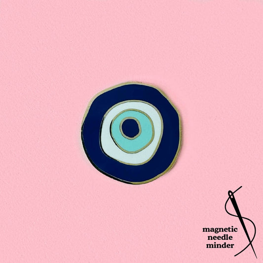 Evil Eye Needle Minder - homesewn