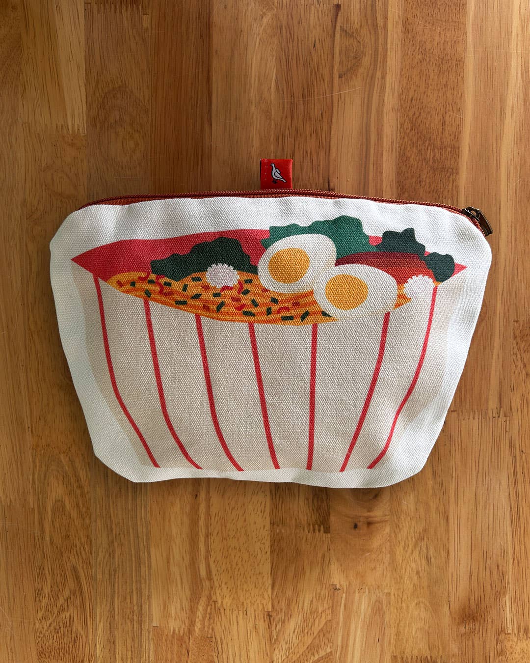 Ramen Bowl Canvas Zipper Pouch/Pencil Case