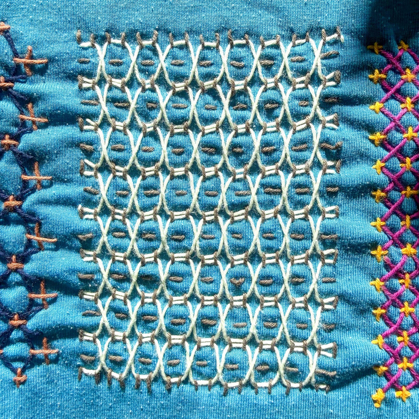 Weavings - Minimal Mending + Embellishment Transfer