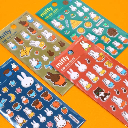 Miffy Soft Cushion Sticker Pack