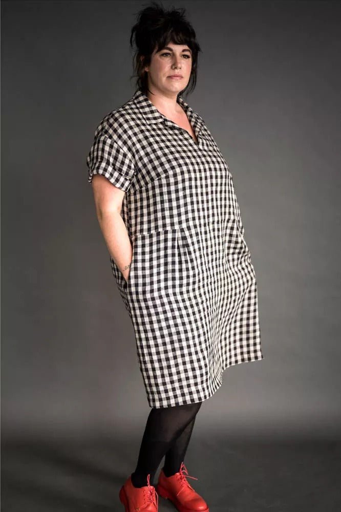 FACTORY Dress 18-28 - PDF PATTERN - homesewn