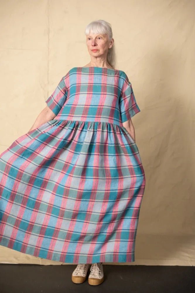 FACTORY HACK Boat Neck & Gathered Skirt *addition - PDF PATTERN - homesewn