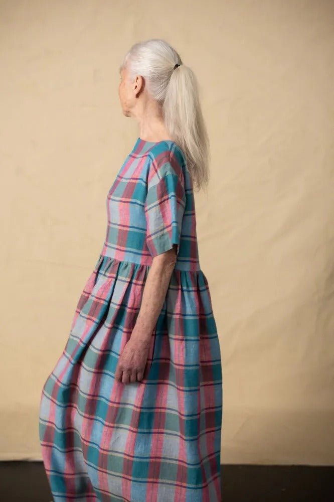 FACTORY HACK Boat Neck & Gathered Skirt *addition - PDF PATTERN - homesewn
