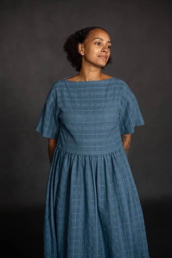 FACTORY HACK Boat Neck & Gathered Skirt *addition - PDF PATTERN - homesewn