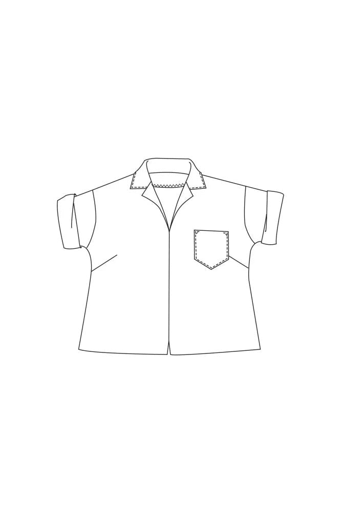 FACTORY Top *addition - PDF PATTERN - homesewn