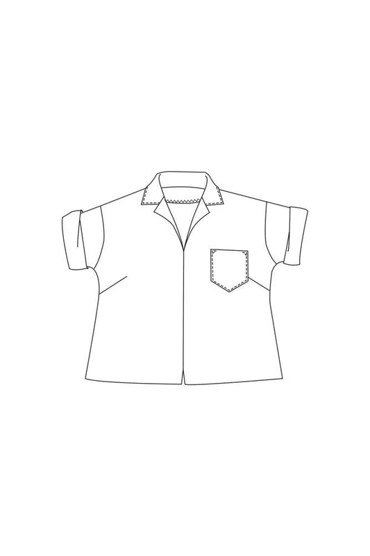 FACTORY Top *addition - PDF PATTERN - homesewn