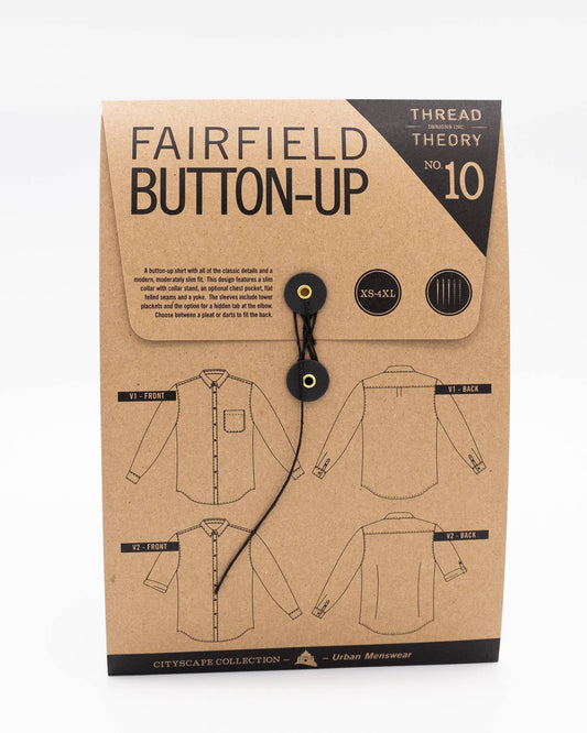 Fairfield Button - up Shirt Tissue Sewing Pattern - homesewn