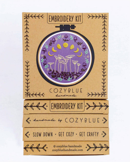 fairy ring embroidery kit - homesewn