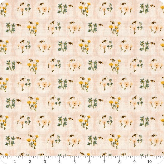 Field Bees - Pink - Humblebee - homesewn