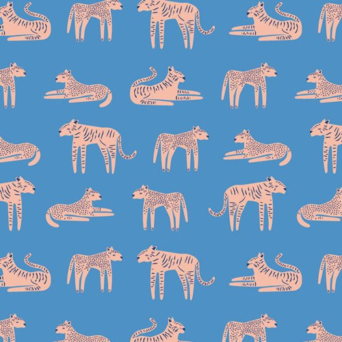 Fierce Felines - Fresh - Selva - homesewn