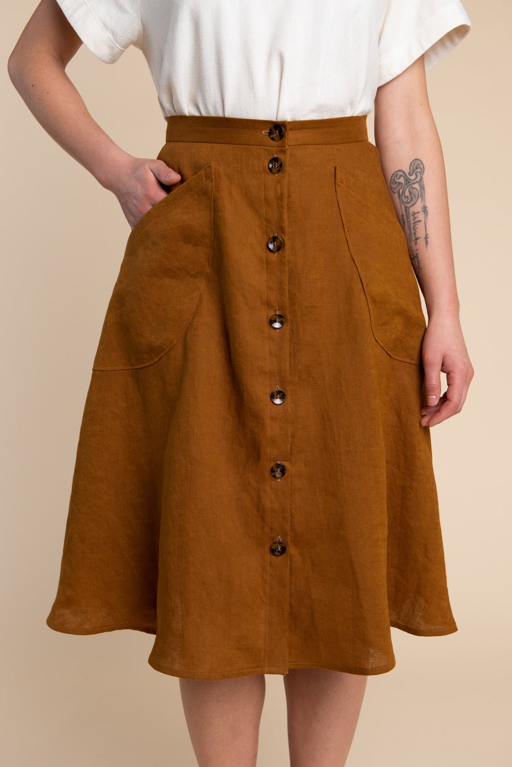 Fiore Skirt Pattern PDF DOWNLOAD - homesewn