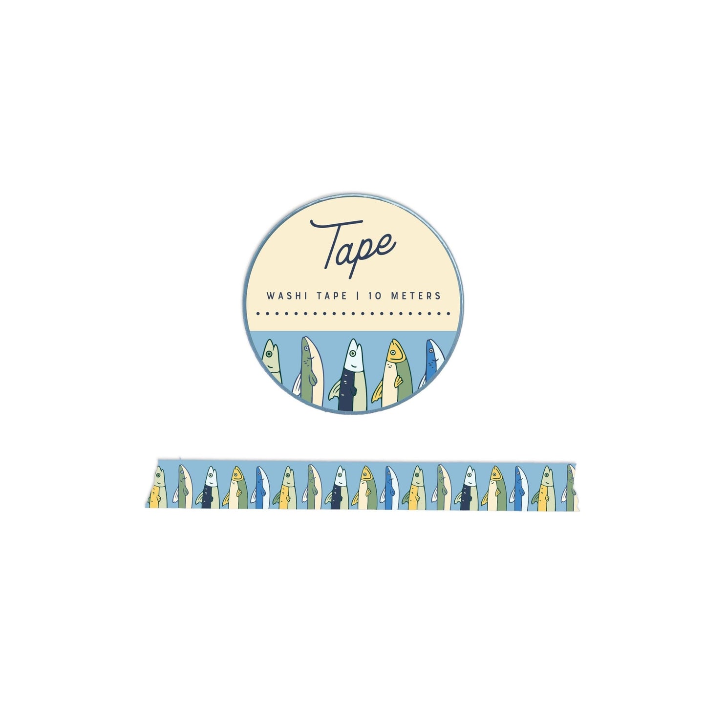 Fishy Washi Tape - homesewn
