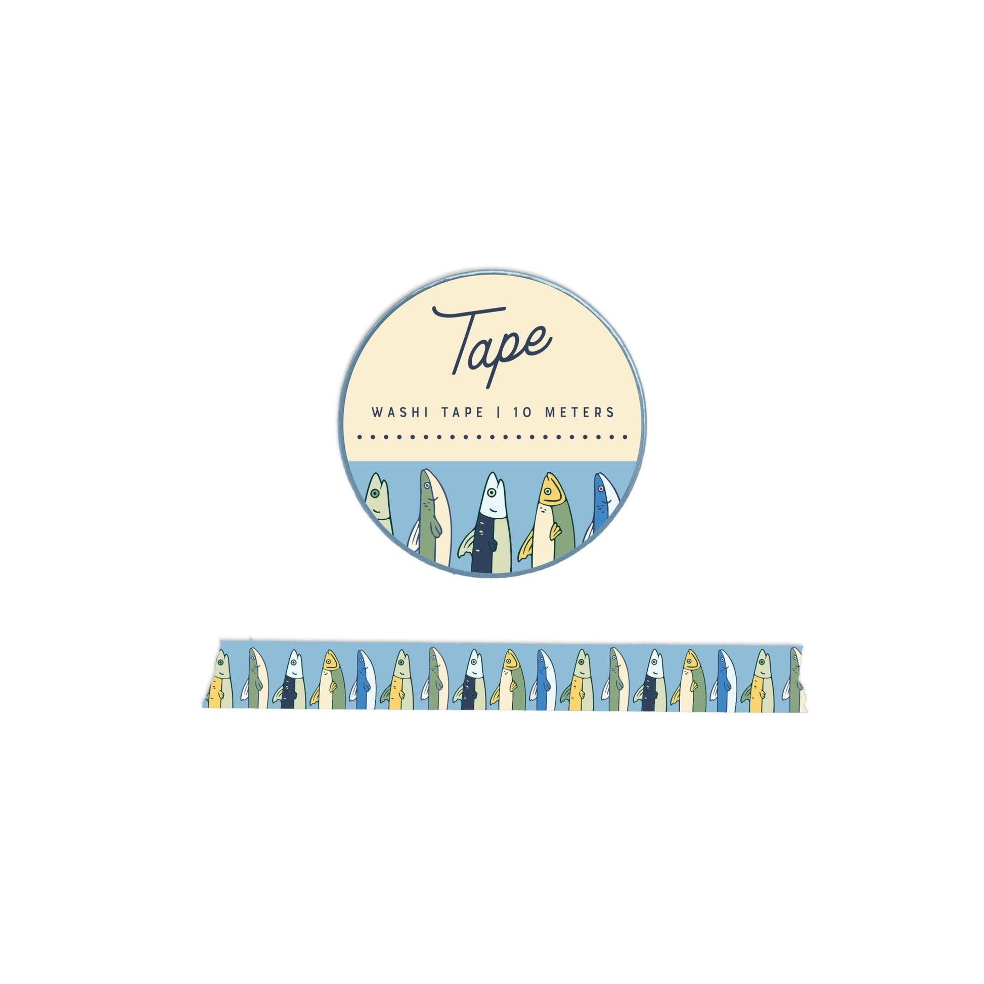 Fishy Washi Tape - homesewn