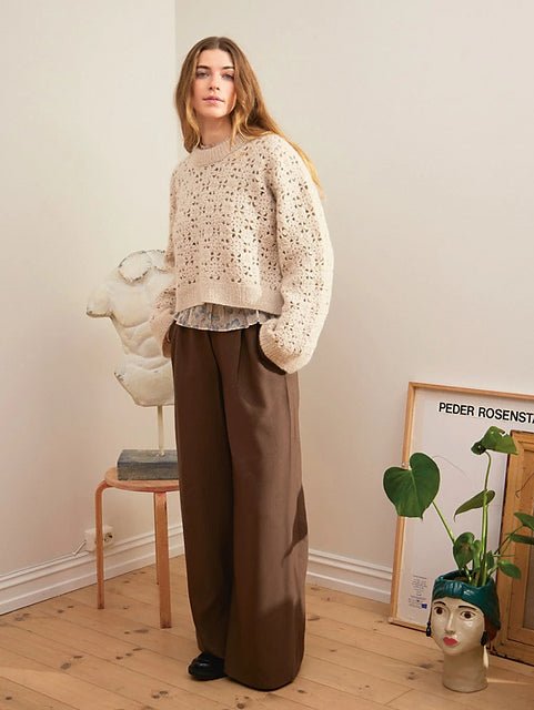 Fleur Crochet Sweater Pattern - homesewn