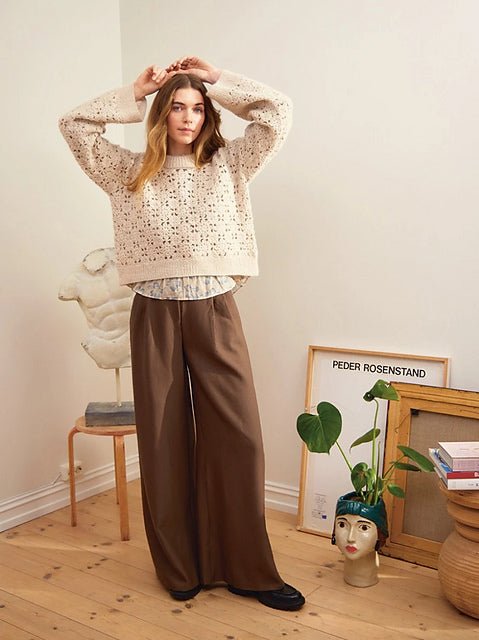 Fleur Crochet Sweater Pattern - homesewn