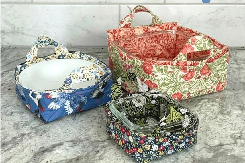 Make your Holiday Sewing Workshop: Flip and Heat Microwave Basket