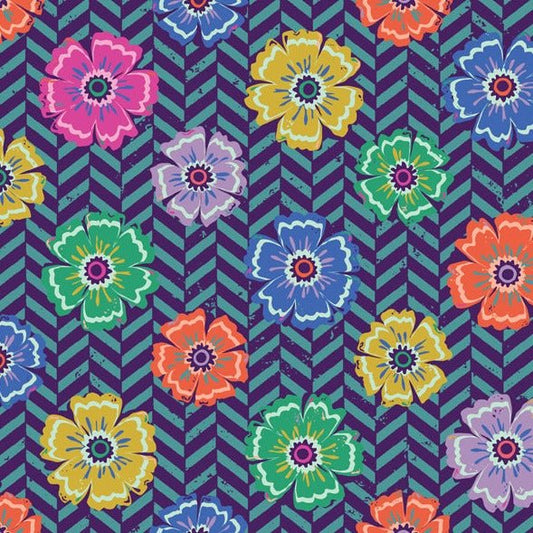 Florals - Cool - Swatch Book - homesewn
