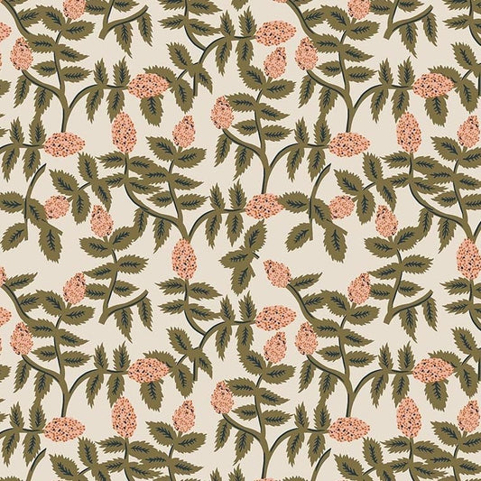 Florals - Cream - Wild Cottage - homesewn