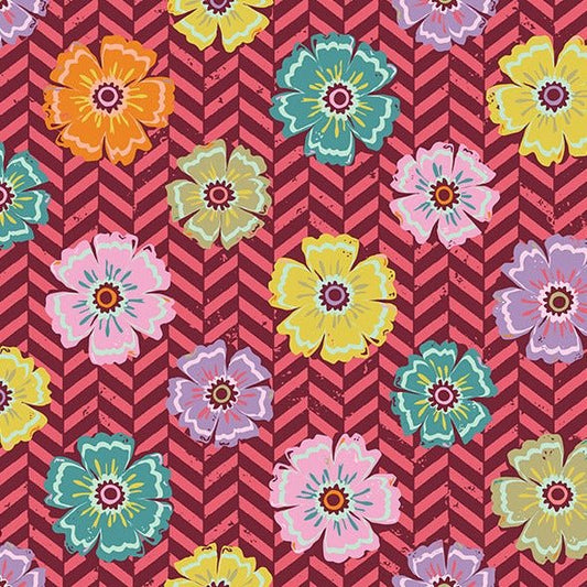 Florals - Warm - Swatch Book - homesewn