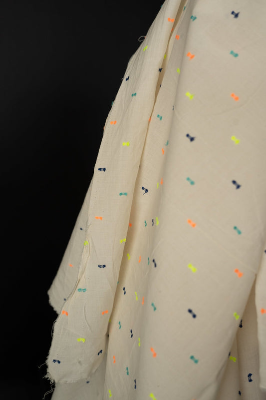 Flouro Dobby Indian Cotton - homesewn