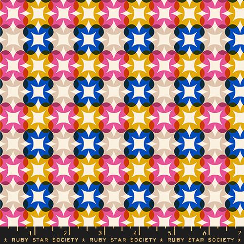 Flower Plaid - Blue Ribbon - Woodland Park RS1085 15 - homesewn