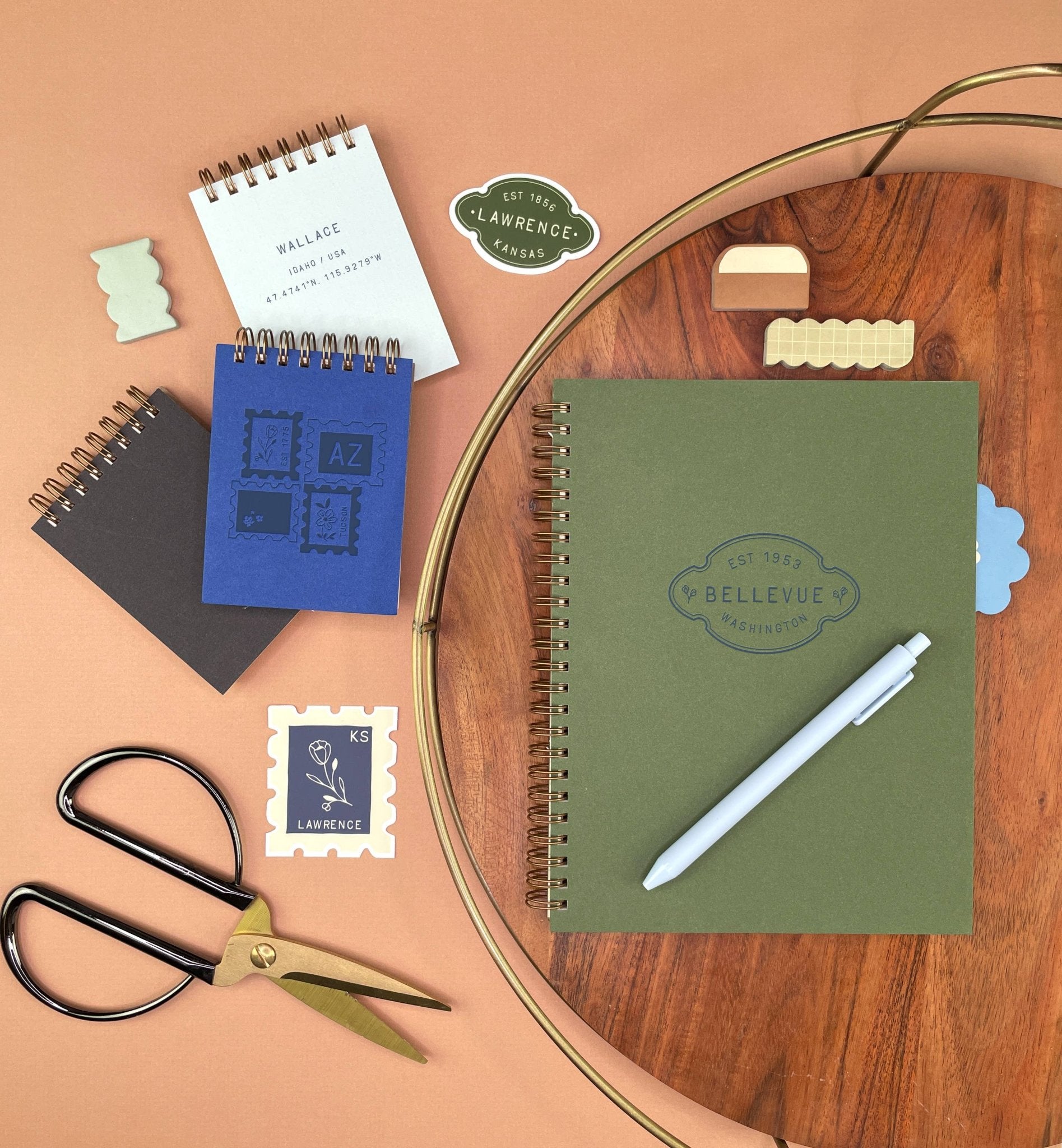 Flower Sticky Note Set - Page Flags and Tabs - homesewn