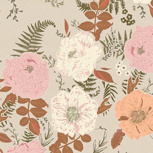Foraged Garland - Three - Roots of Nature - homesewn