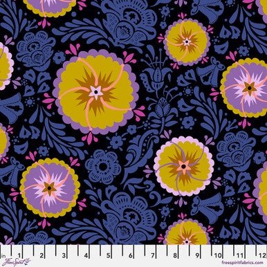 Fortune - Moonlight - Love Always, AM Anna Maria Horner QUILTING COTTON/POPLIN - homesewn