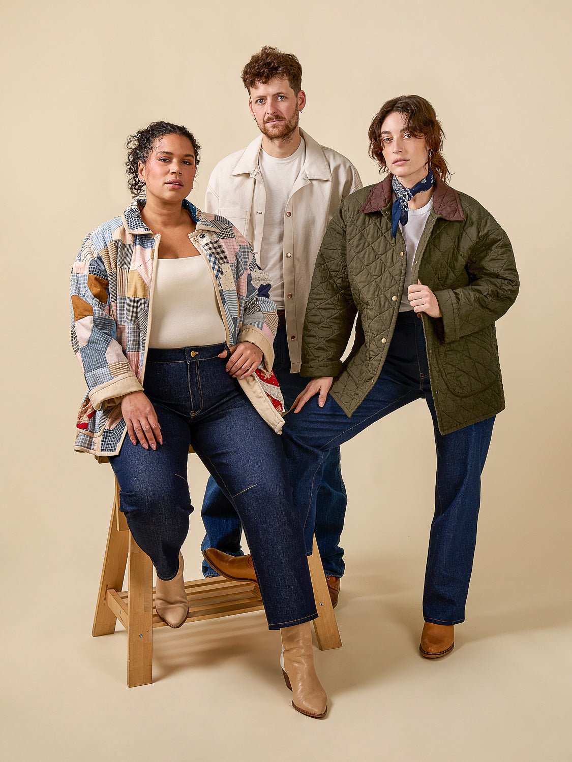 Fowler Barn Coat + Quilted Jacket PDF DOWNLOAD - homesewn