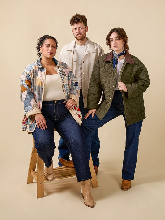 Fowler Barn Coat + Quilted Jacket PDF DOWNLOAD - homesewn
