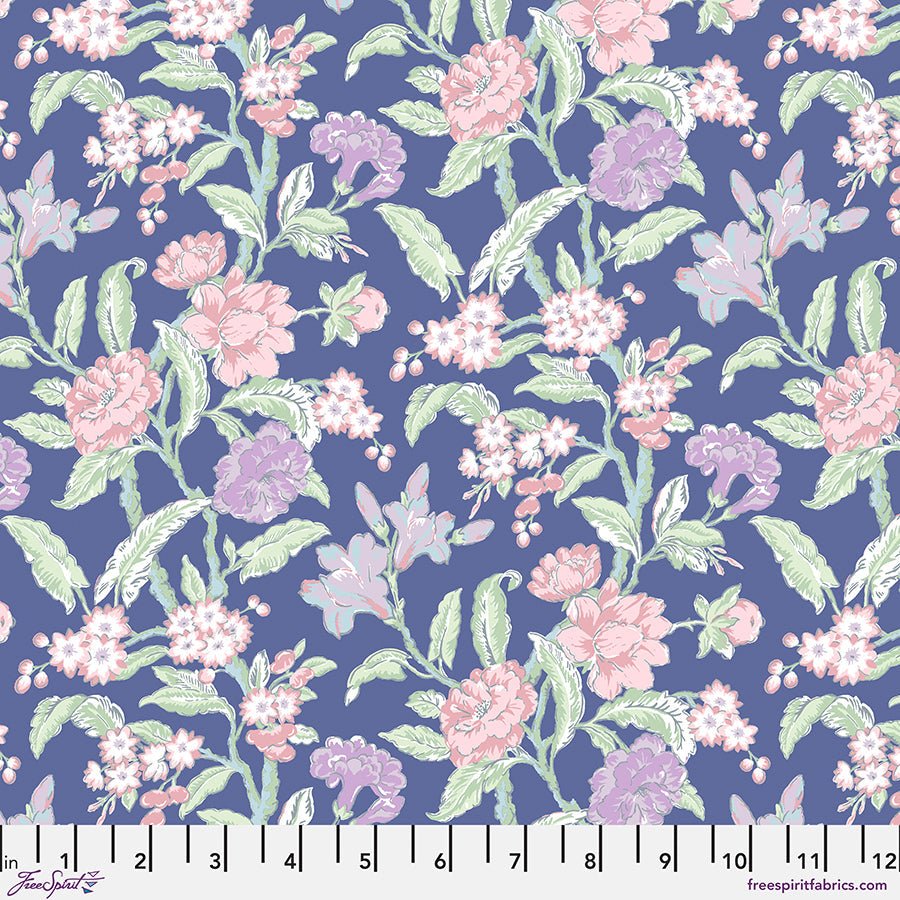 Francine - Periwinkle - New Traditional - homesewn
