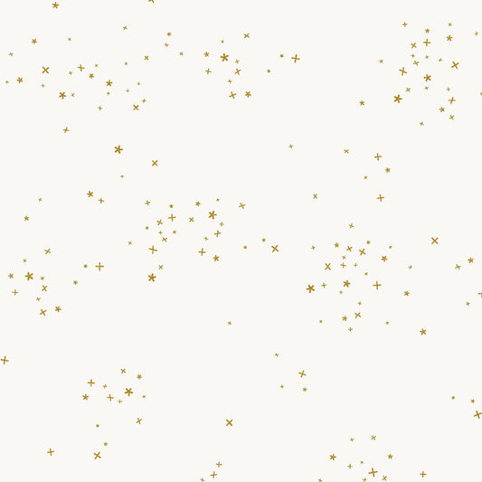 Freckles - Cloud White Metallic - Rifle Paper Co. Basics - homesewn