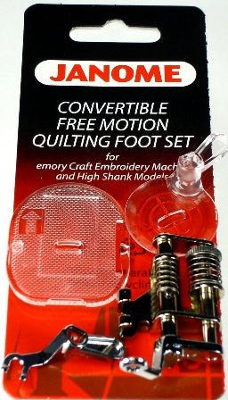 Free Motion Quilting Set High Shank - homesewn