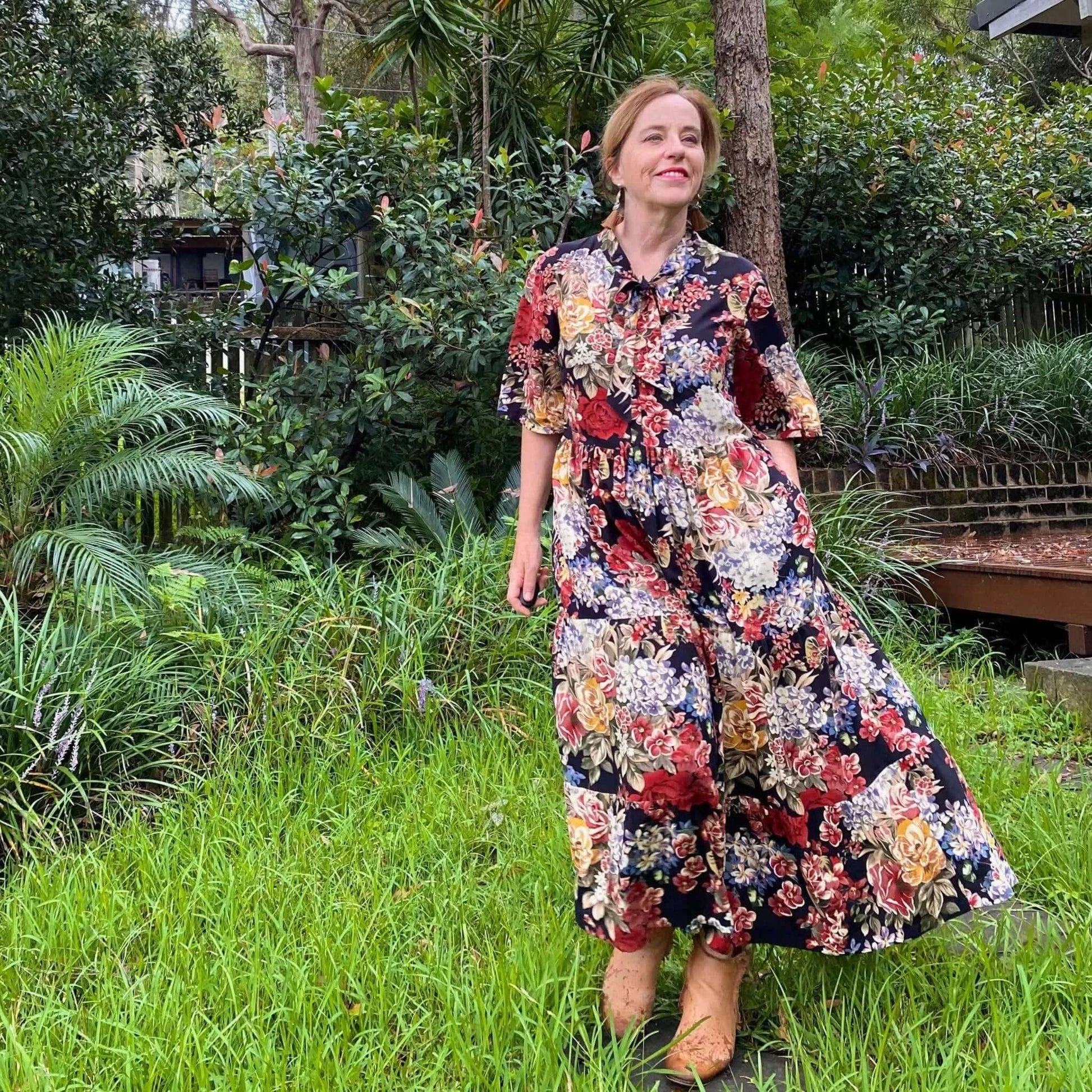 Freedom dress sewing pattern PDF DOWNLOAD - homesewn