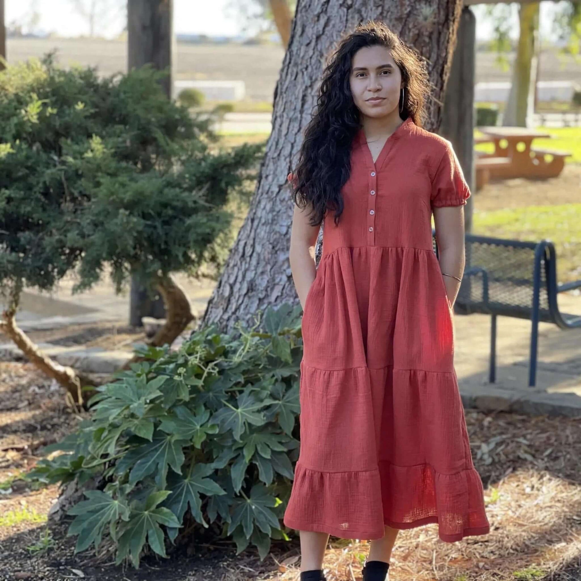 Freedom dress sewing pattern PDF DOWNLOAD - homesewn