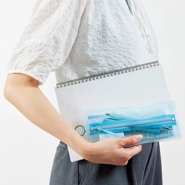 Frosted PVC Pen Case - homesewn