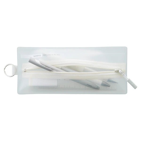 Frosted PVC Pen Case - homesewn