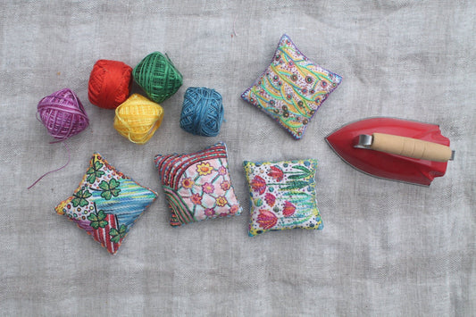 Garden Path Embroidery Sampler - homesewn