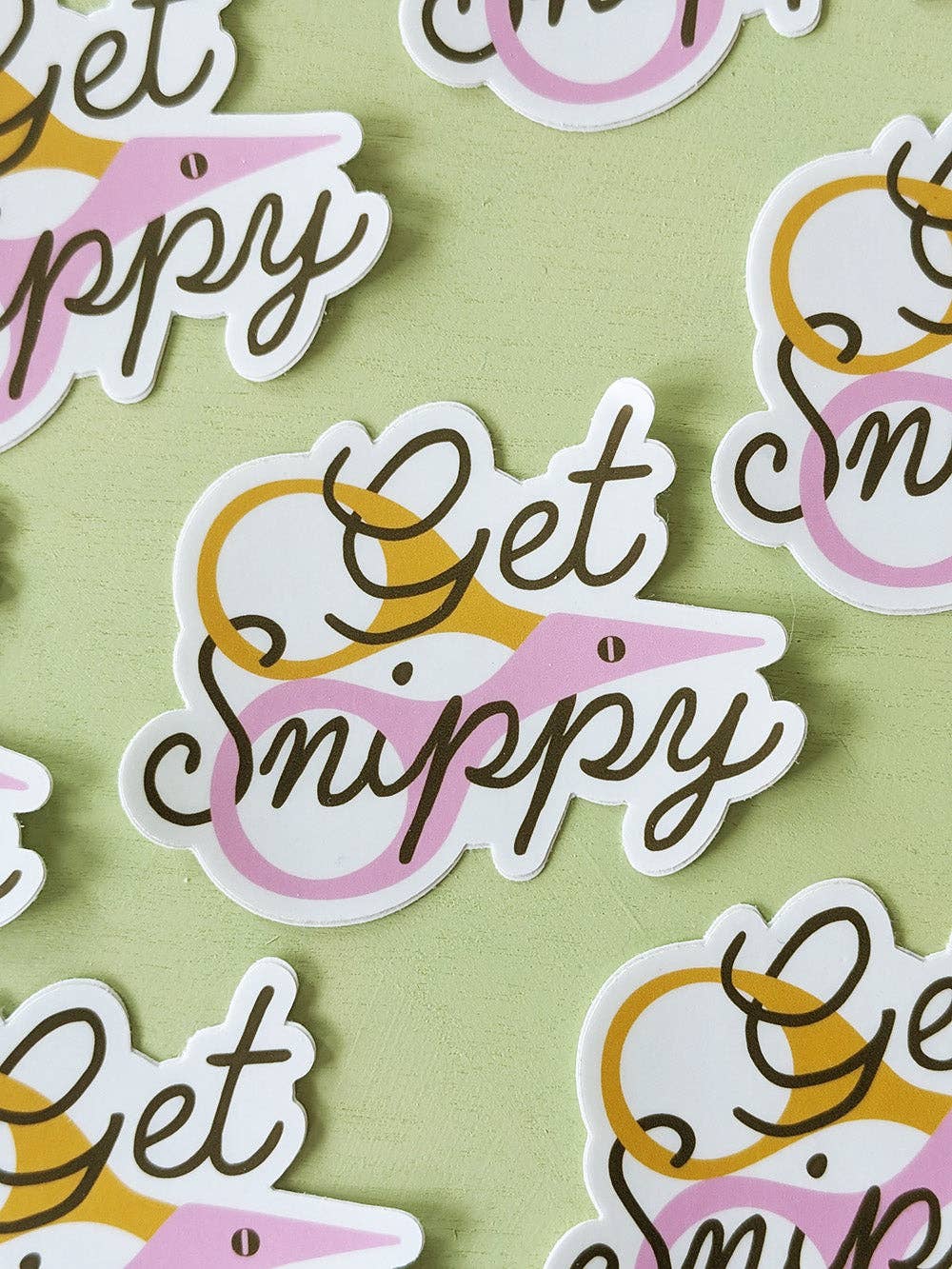 Get Snippy Sticker - homesewn