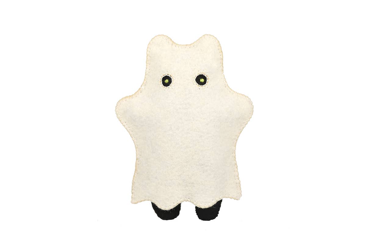 Ghost Cat Felt Doll Kit - homesewn