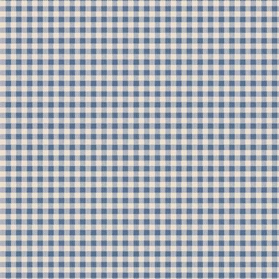 Gingham Blue - Creating Memories Woven - homesewn