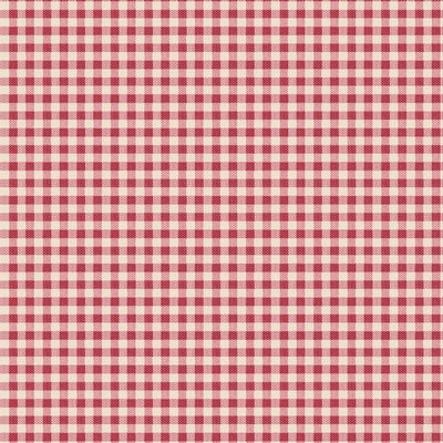 Gingham Red - Creating Memories Woven - homesewn