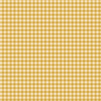 Gingham Yellow - Creating Memories Woven - homesewn