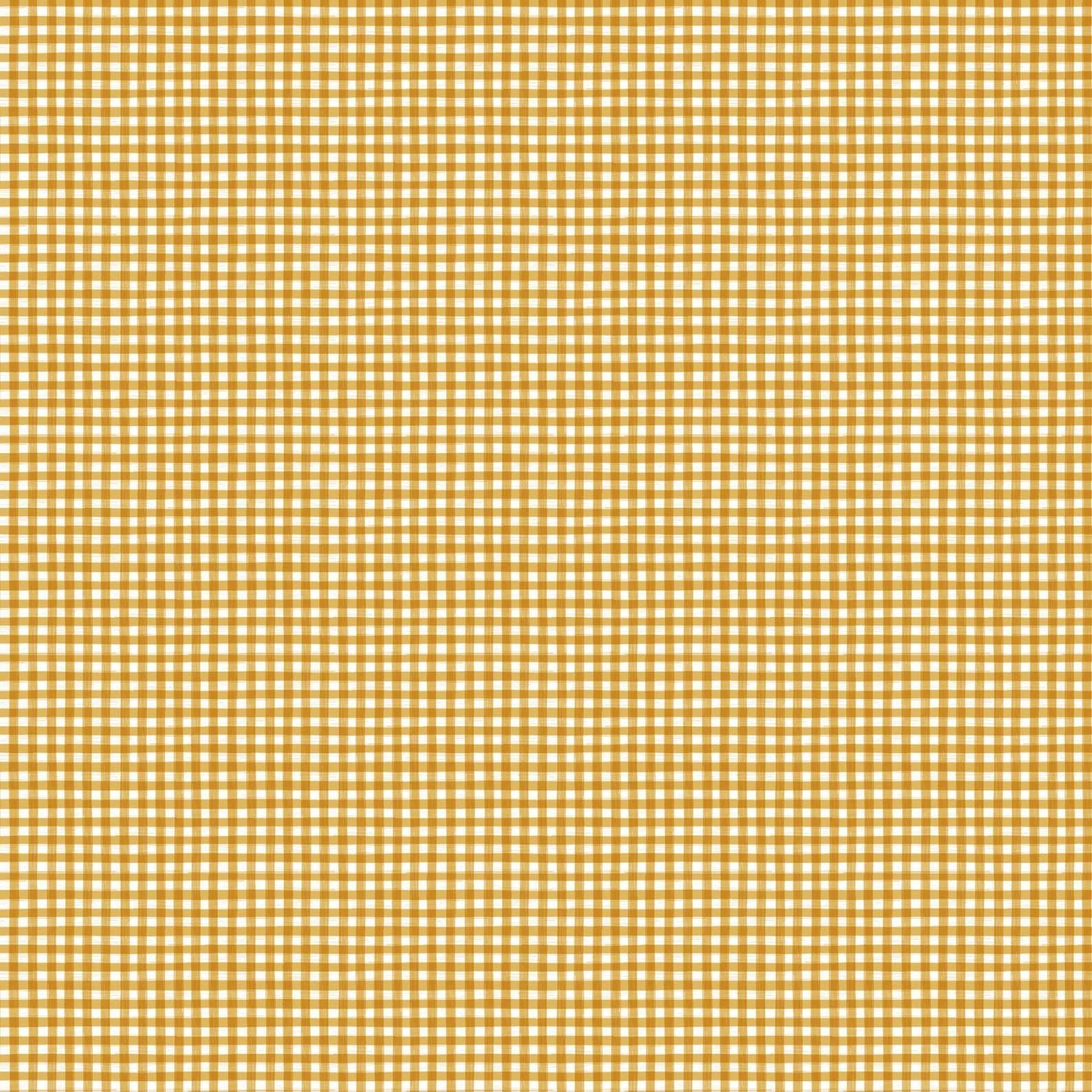 Gingham - Yellow - Humblebee - homesewn