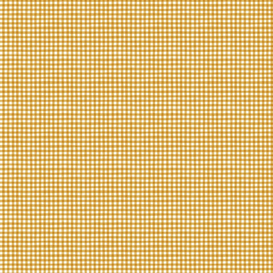 Gingham - Yellow - Humblebee - homesewn