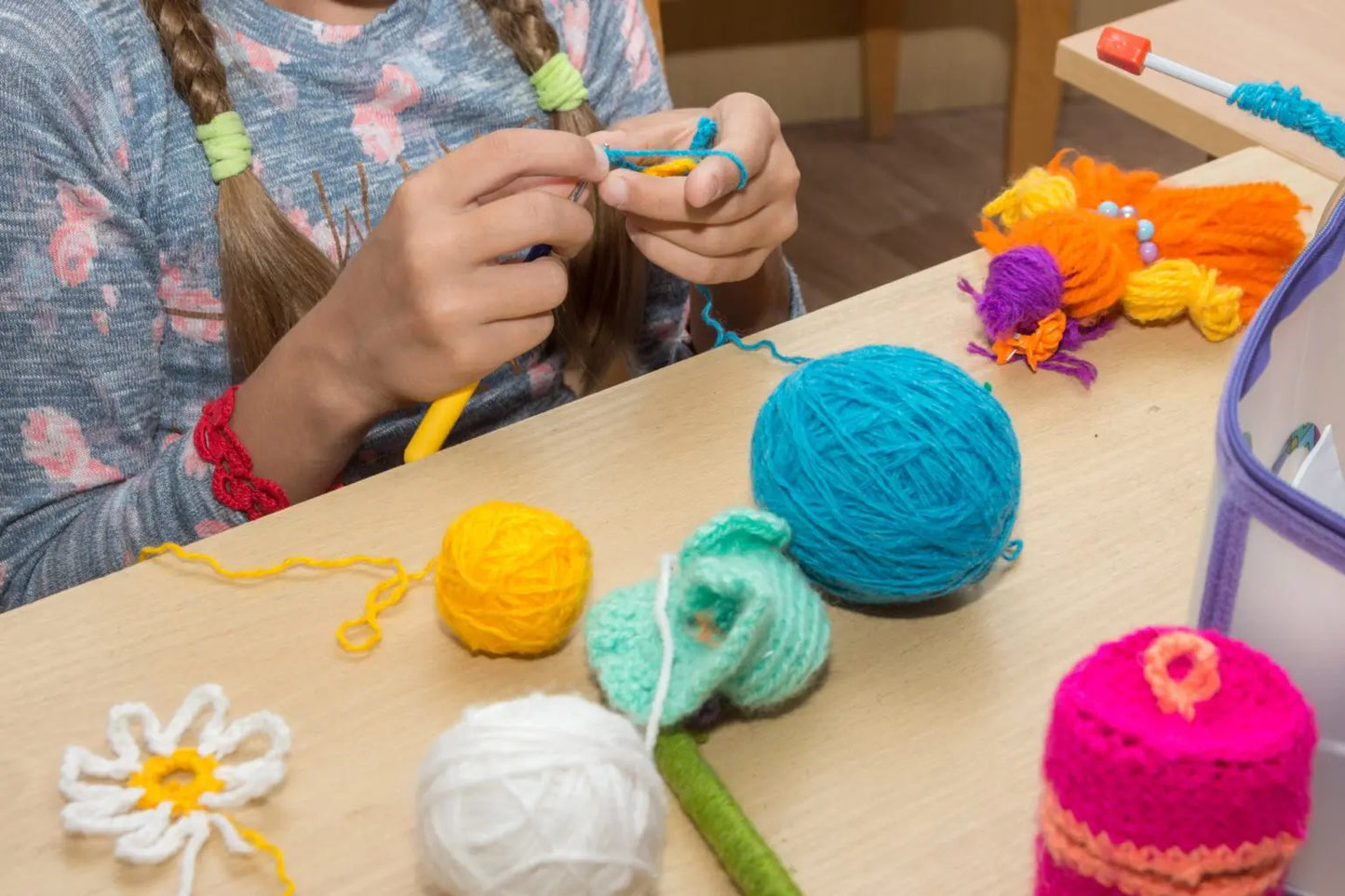 Saturday Crochet Circle for Kids