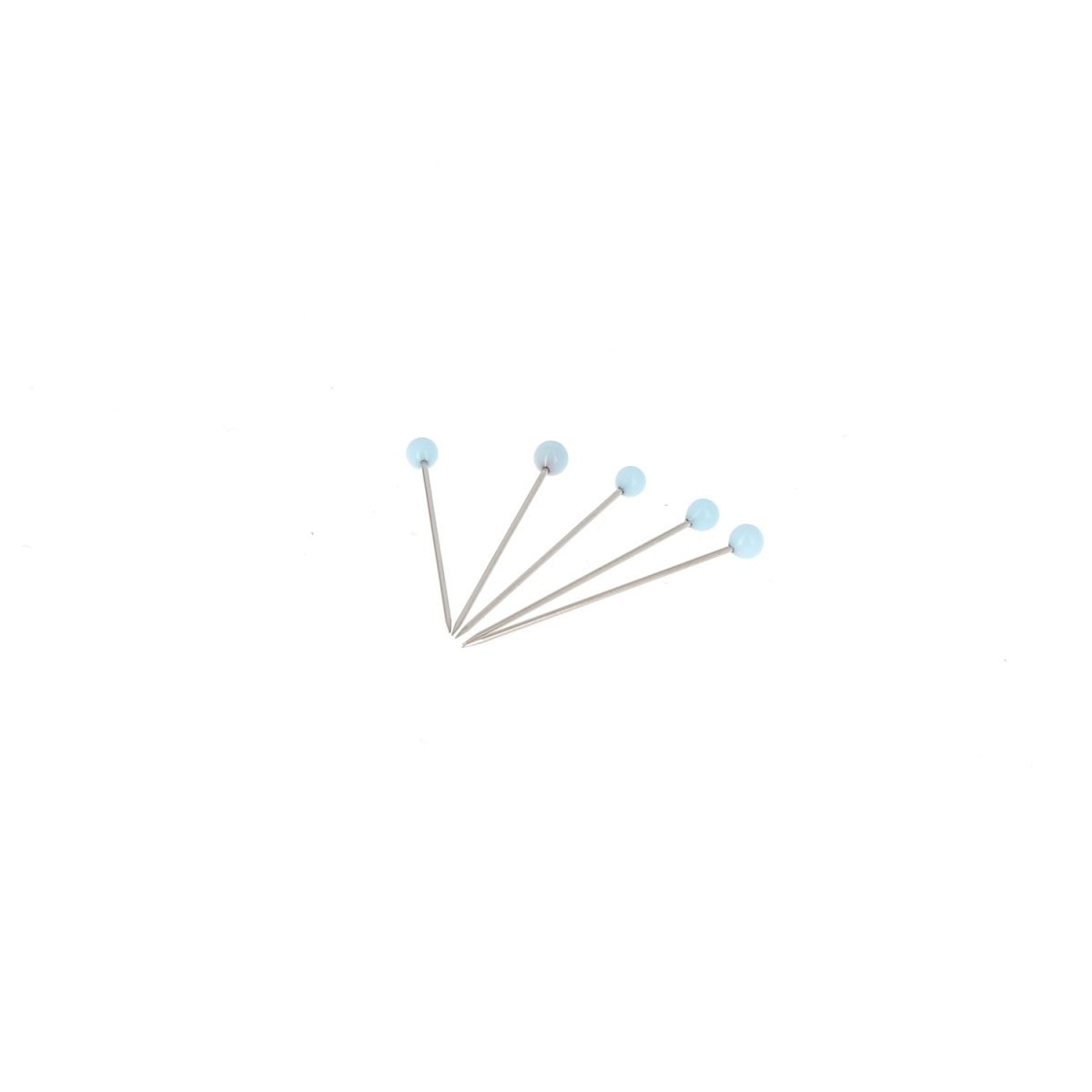 Glass Head Pins - 1 1/4", 80 count - homesewn
