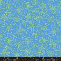 Glow Garden Tangled Web Lindley Blue - homesewn